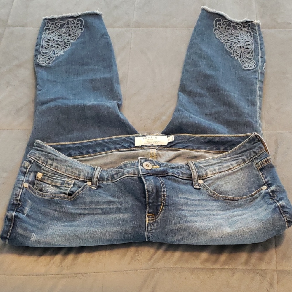 Torrid Ankle Jean's, Size 16